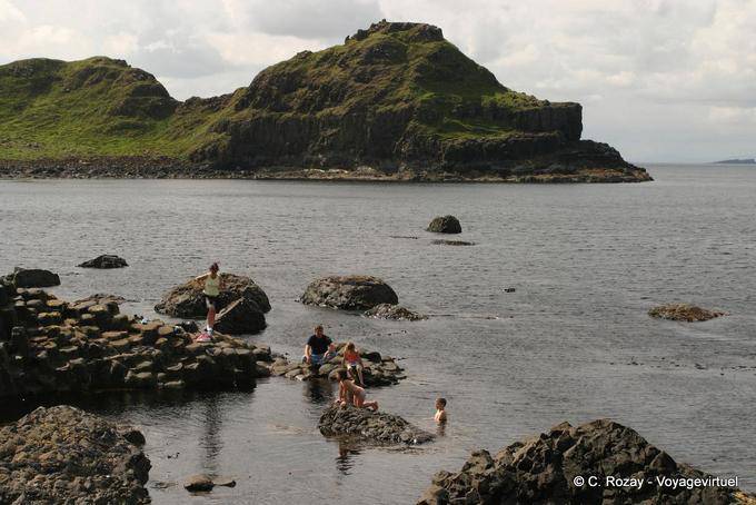 Fraiche Schwimmen, Giants Causeway - Nord-Irland