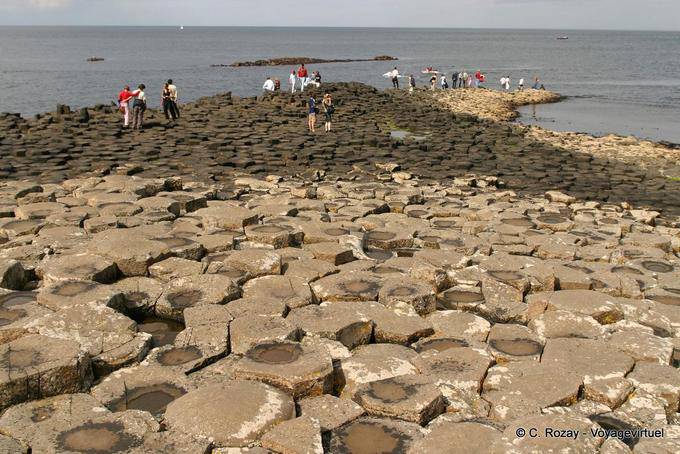 Der Weg nach Schottland Legende nach Giants Causeway - Nord-Irland