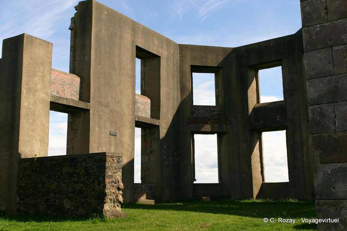 Besondere Vision des Herrenhauses (Downhill Castle) - Nord-Irland