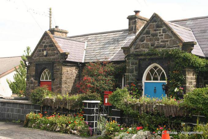 Typisches Haus auf Cushendall - Nord-Irland