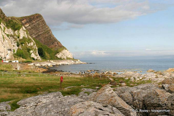 Landschaft Richtung Glenarm - Nord-Irland