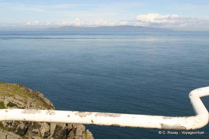 Rathlin Island Blick vom Torr Head, Antrim Coast - Nord-Irland