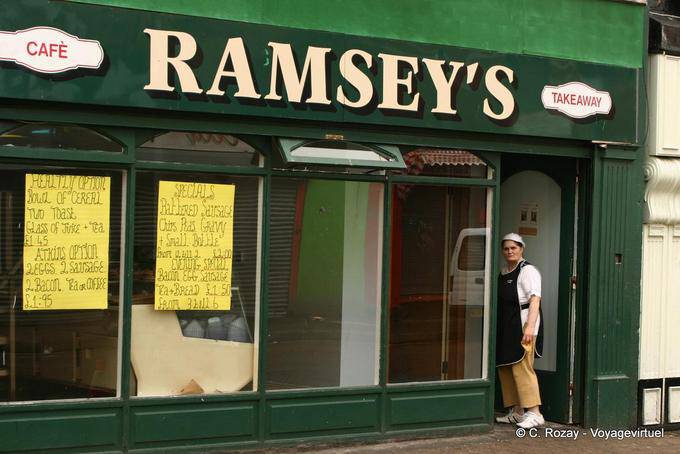 Ramseys Kaffee zum Mitnehmen, William Street, Londonderry, Derry - Nord-Irland