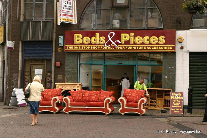 Bed Jahr Stück, Waterloo Place, Derry - Nord-Irland