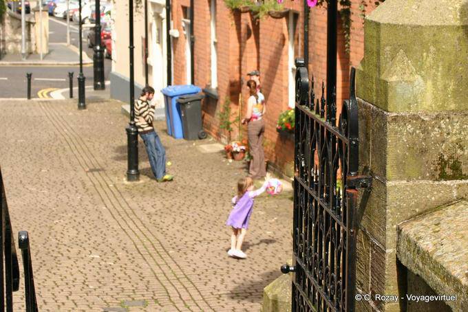 Der Alltag, Straßenbild, Derry - Nord-Irland
