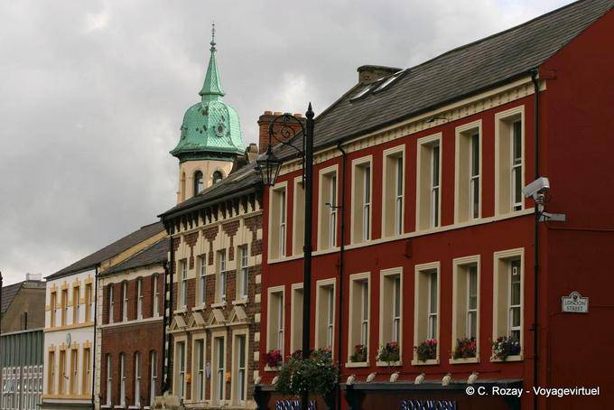 Bischof Straß Innerhalb bei The Diamond, Londonderry, Derry - Nord-Irland