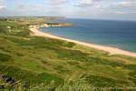 Strand von White Bay, Port Braddan, Antrim Coast, Nord-Irland.