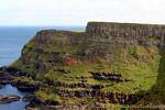 Symphonie des Stapels von Basaltströme, Giants Causeway, Nord-Irland.