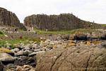 Zentral Rock, Giants Causeway, Nord-Irland.