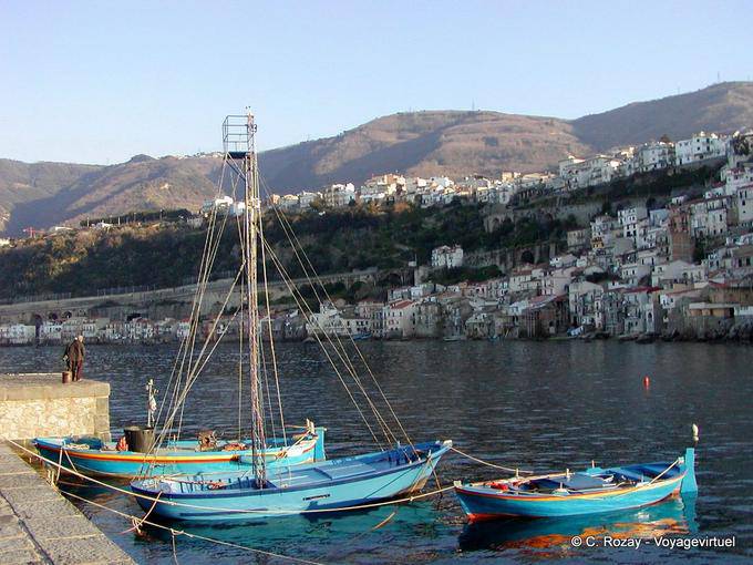 Boote für Schwertfisch, Scilla fischen - Italien