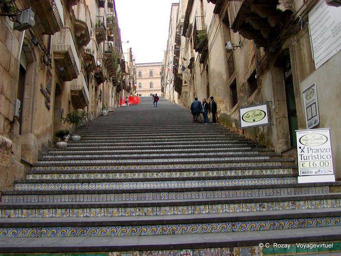 Scala di Santa Maria del Monte, Caltagirone - Italien