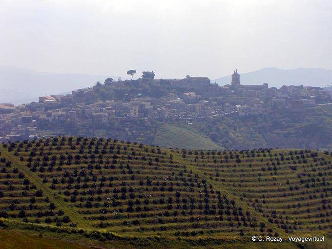 Rustikale sizilianische Landschaft - Italien