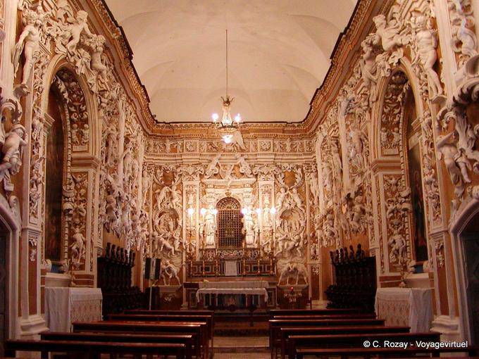 Chiesa Annunziata, barocke Delirium, Castelbuono - Italien