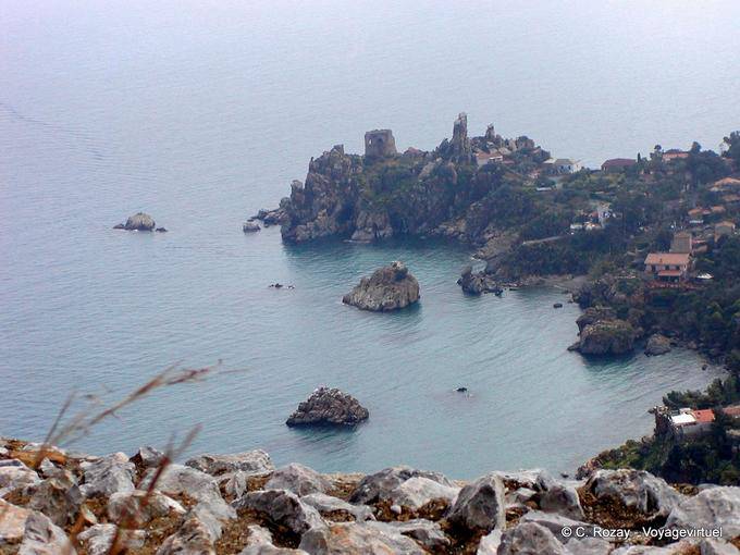 Landschaft Meer, Cefalù - Italien