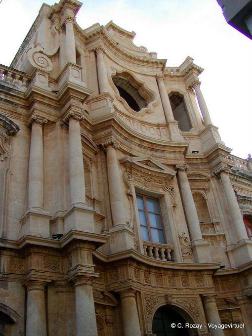 Die Kirche St. Karl Borromäus, Noto - Italien