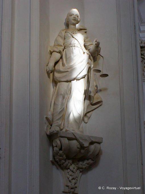 Waage der Gerechtigkeit, Noto - Italien