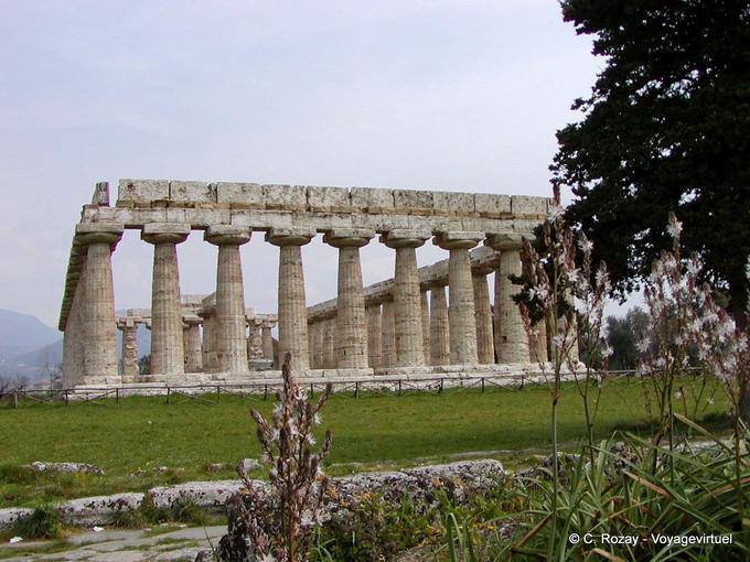 Basilika von Paestum Hera - Italien