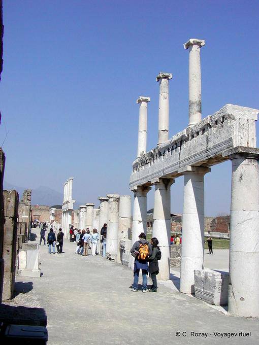 Rund um das Forum, Pompeji - Italien