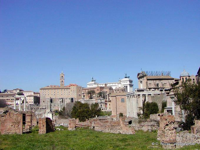 Das alte Rom, das Forum Romanum - Italien