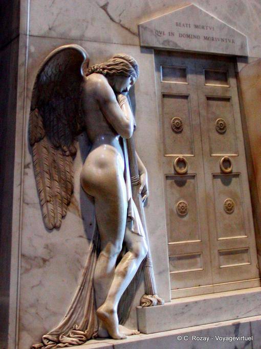 Engel aus Marmor St. Peter, Vatikan, Rom - Italien