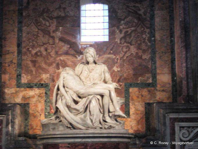 Von Michelangelo, Petersdom, Vatikan, Rom Pietà - Italien