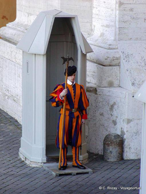 Schweizer Garde, Vatikan, Rom - Italien