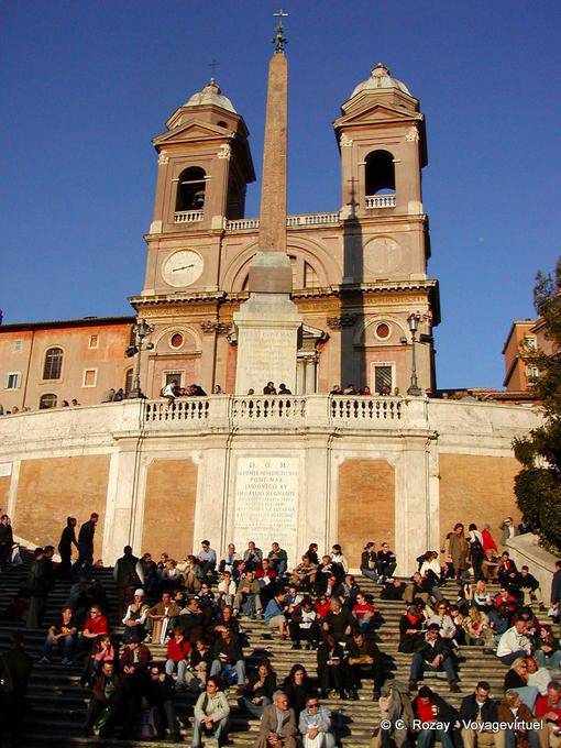 Trinita dei Monti, Rom - Italien