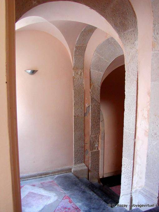 Architektur-und Pastellfarben schlängeln, Syrakus, Sizilien - Italien