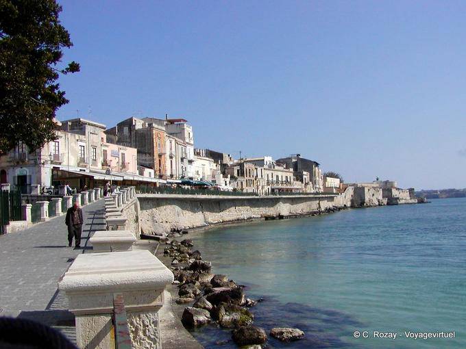 Hafenviertel Ortigia, Syrakus - Italien