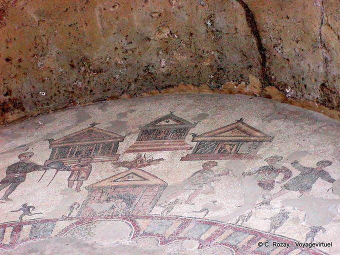 Mosaic Thermalbad Villa Casale - Italien