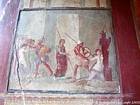 Haus des Menander, Malerei, Pompeji, Italien.