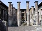 Oecus, Casa del Fauno, Pompeji, Italien.