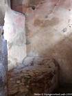 Das Bordell in Pompeji, Italien.