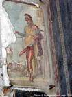 Priapus Villa dei Misteri, Pompeji, Italien.