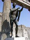 Statue von Apollo, Pompeji, Italien.
