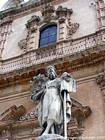 Statue von Modica, Italien.