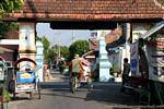 Ein Tuk-Tuk-Pedal, Banyuwangi, Java, Indonesien.