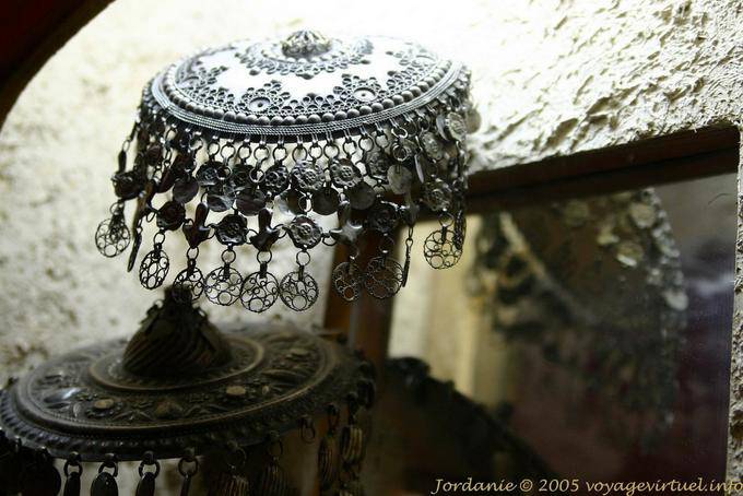 Anzeige bemerkenswerte Schmuck, Museum Amman - Jordanien