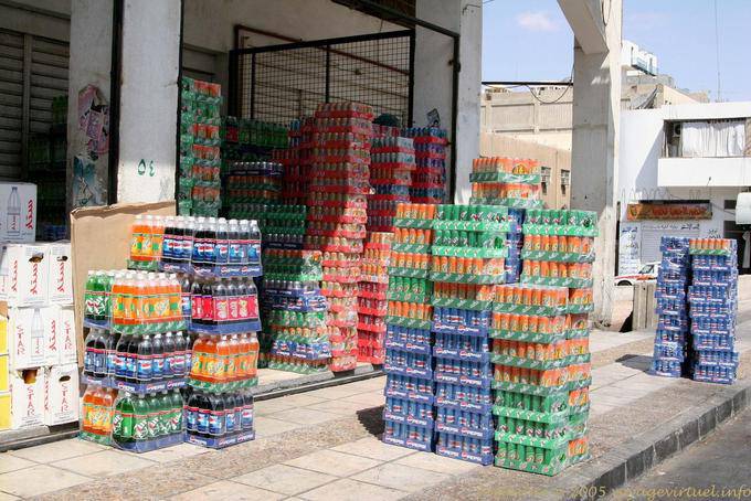 Pyramiden von Fanta und Coca, Aqaba - Jordanien