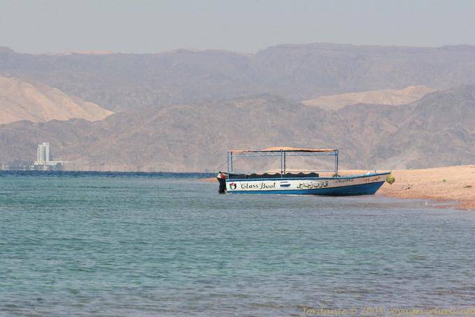 Glasboot nach Taba, Aqaba - Jordanien