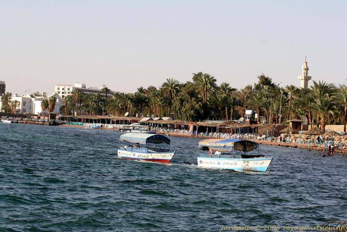 Ausflugsboote, Aqaba - Jordanien