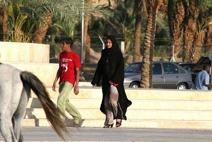 Bruder, Schwester und den Schwanz des Pferdes, Aqaba - Jordanien