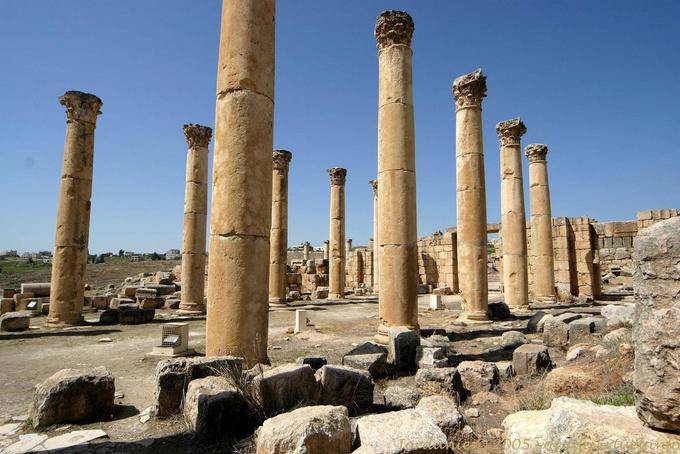 Kirche St. Theodor, Jerash - Jordanien