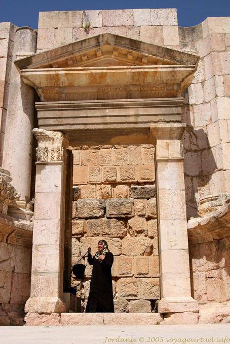 Daughter of History in Süd-Theater, Jerash - Jordanien