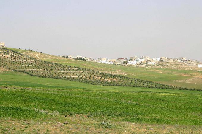 Fruchtbaren Hochebene Kings Road - Jordanien