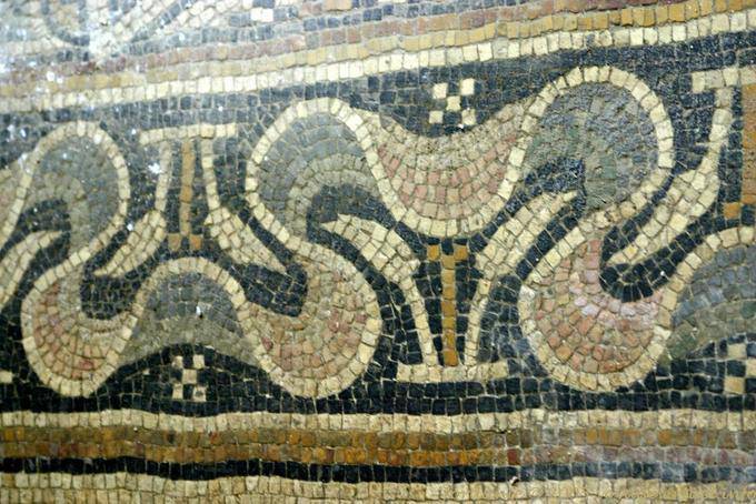 Madaba Mosaik in der Kirche der Jungfrau - Jordanien
