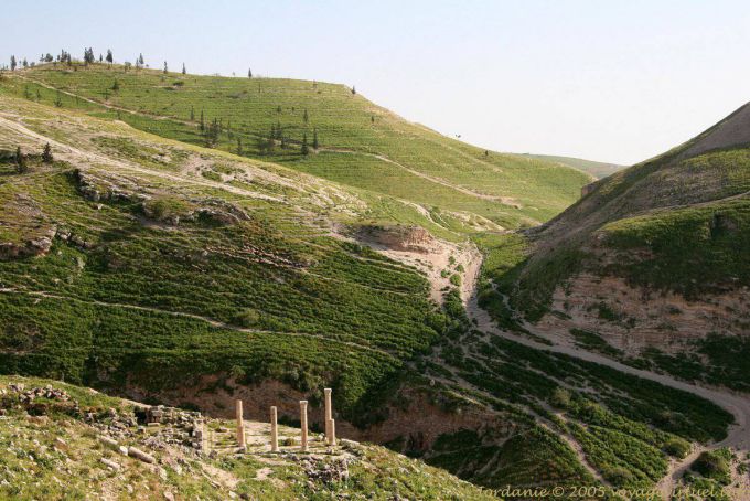 Tabaqat Fahl Ruinen der archäologischen Stätte, Pella - Jordanien