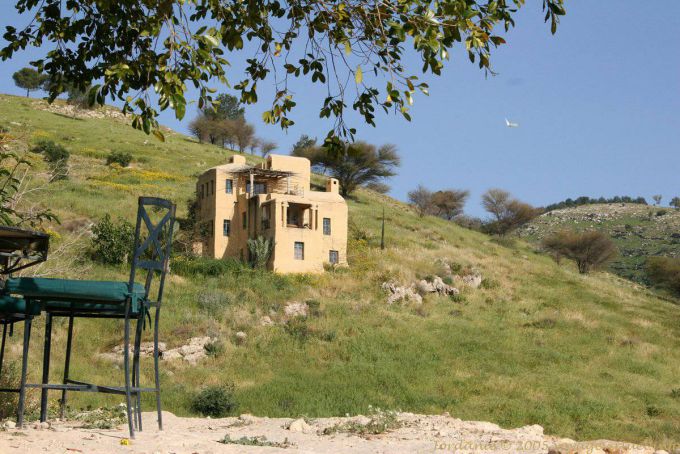 Haus auf einem Hügel, Pella - Jordanien