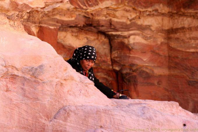 Regard de Femme, Petra Deir - Jordanien