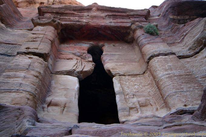Löwentor (Winged Löwe-Tempel) - Petra - Jordanien